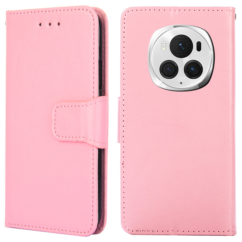 For Honor Magic6 Pro 5G Case Shockproof Leather Phone Cover with Card Slots Wallet For Honor Magic6 Pro 5G Case Shockproof Leather Phone Cover with Card Slots Wallet